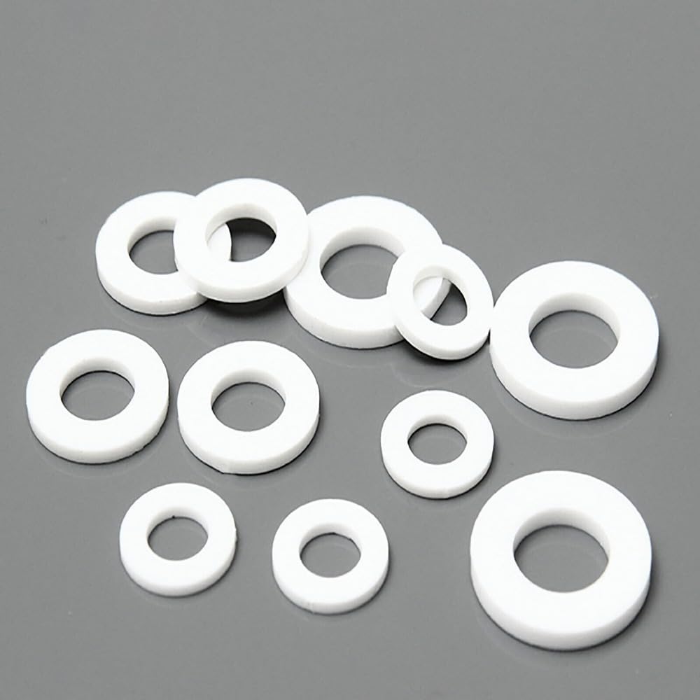Guarnizione in PTFE bianco - Spessore 3 mm, da DN15 a DN200, tenuta Guarnizione in PTFE bianco - Spessore 3 mm, da DN15 a DN200, tenuta