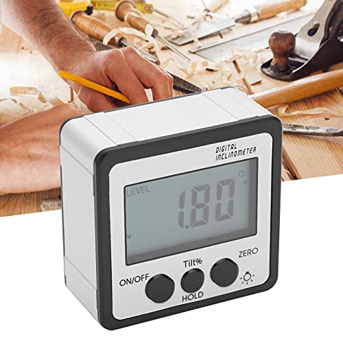 Medidor digital de ángulos Srliya con base magnética miniatura 2