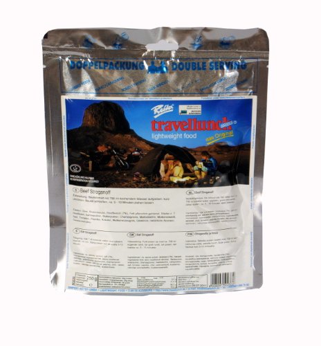 Travellunch - Platos con carne (250 g), diseño de guindilla con carne de vacuno
