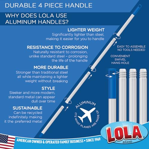 LOLA Deck Scrub Brush Outdoor Broom