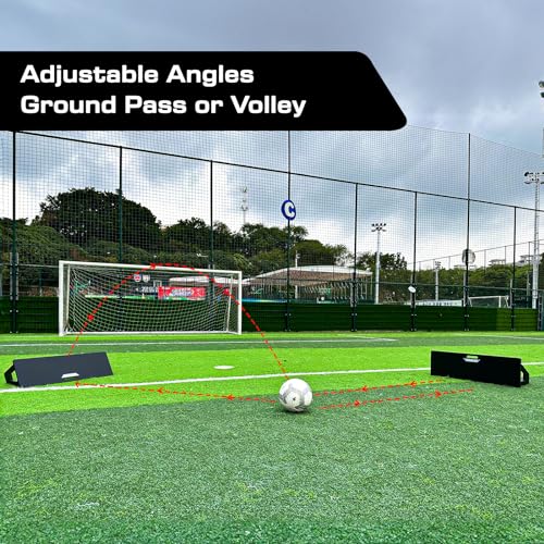 Norge Eik PreciseRebound: Soccer Rebounder Board, Soccer Training Equipment
