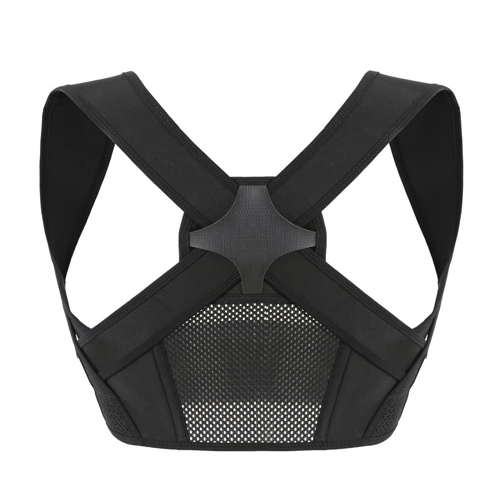 Posture Corrector Adjustable Back Support Belt Spine Back Shoulder Brace Support Belts Adult Invisible Hunchback Belts D L