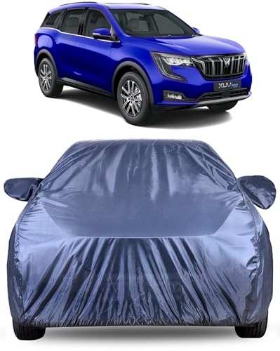 Image of Autofact Premium Car Cover for XUV 700 | All Weather Water-Resistant Full Body Car Cover | Light-Weight Triple-Stitched Outdoor Shield with UV Protection, Dustproof & Heat-Resistant