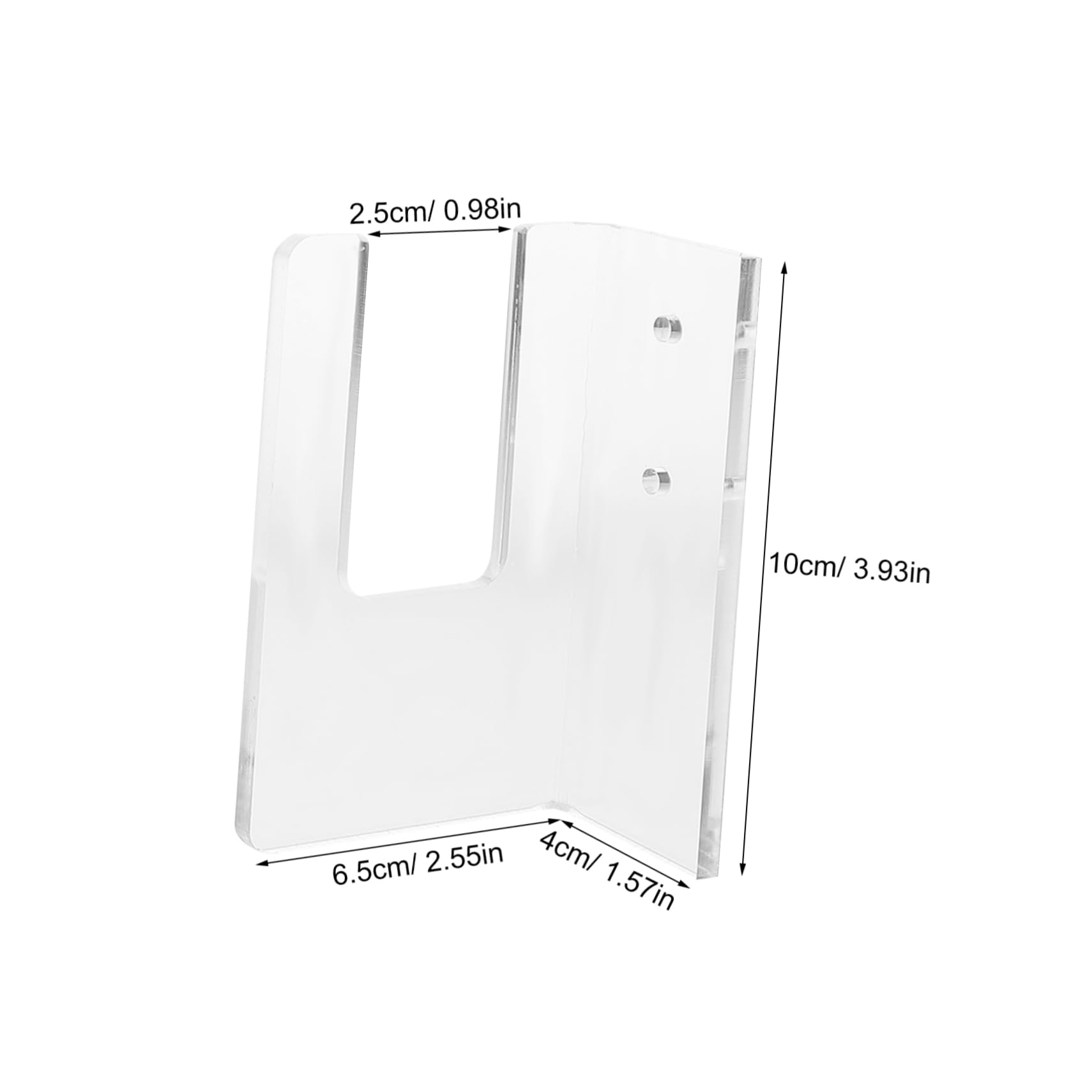 WHAMVOX Snowboard Ski Wall Storage Rack Acrylic Skateboard Holder Modern Wall Mount Display