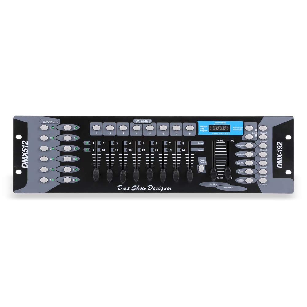 ETEC Professional DMX Easy Master 192 Controller Steuerung Licht Operator Moving Head Scanner DJ Disco Hochzeit Veranstaltung Eventtechnik Bühnentechnik