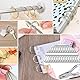100 Stück Silberne Buchringe mit Lochzange, 25mm Außendurchmesser, 20mm Innendurchmesser, Binderinge für Loseblattsammlung und Scrapbooking