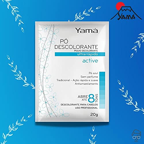 Descolorante Pó Cabelo Active Profissional 8 Tons Yamá 20g
