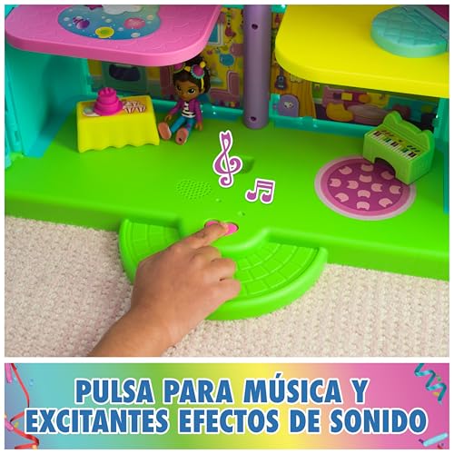 Gabby's Dollhouse Casa Festiva el Regalo de Cumpleaños con Sonidos Reales 6