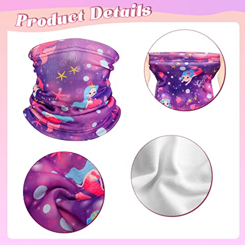 10 Pcs Kids Neck Warmer Toddler Winter Neck Gaiter Fleece Thermal Face Cover Neck Scarfs For Boy Girl Cold Weather Supplies (Girl Style) #TOP3