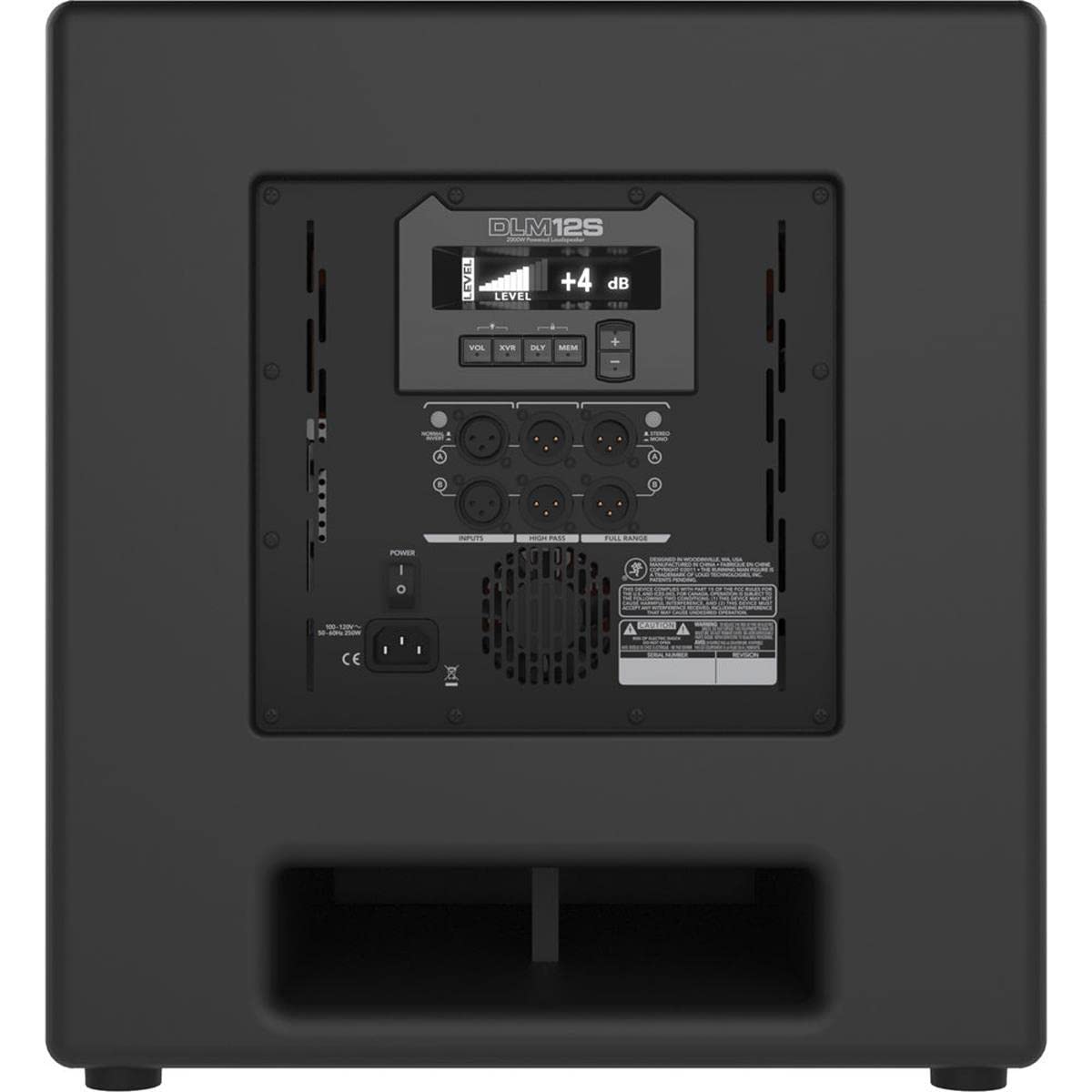 Amazon | MACKIE マッキー 2000WパワードPAサブウーファー DLM12S 国内