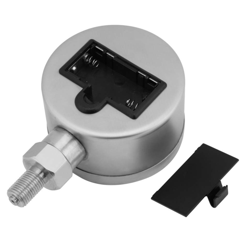 Manometro digitale in acciaio inox idraulico Mater Tester Tools connettore 400 bar 0-40Mpa 10000PSI