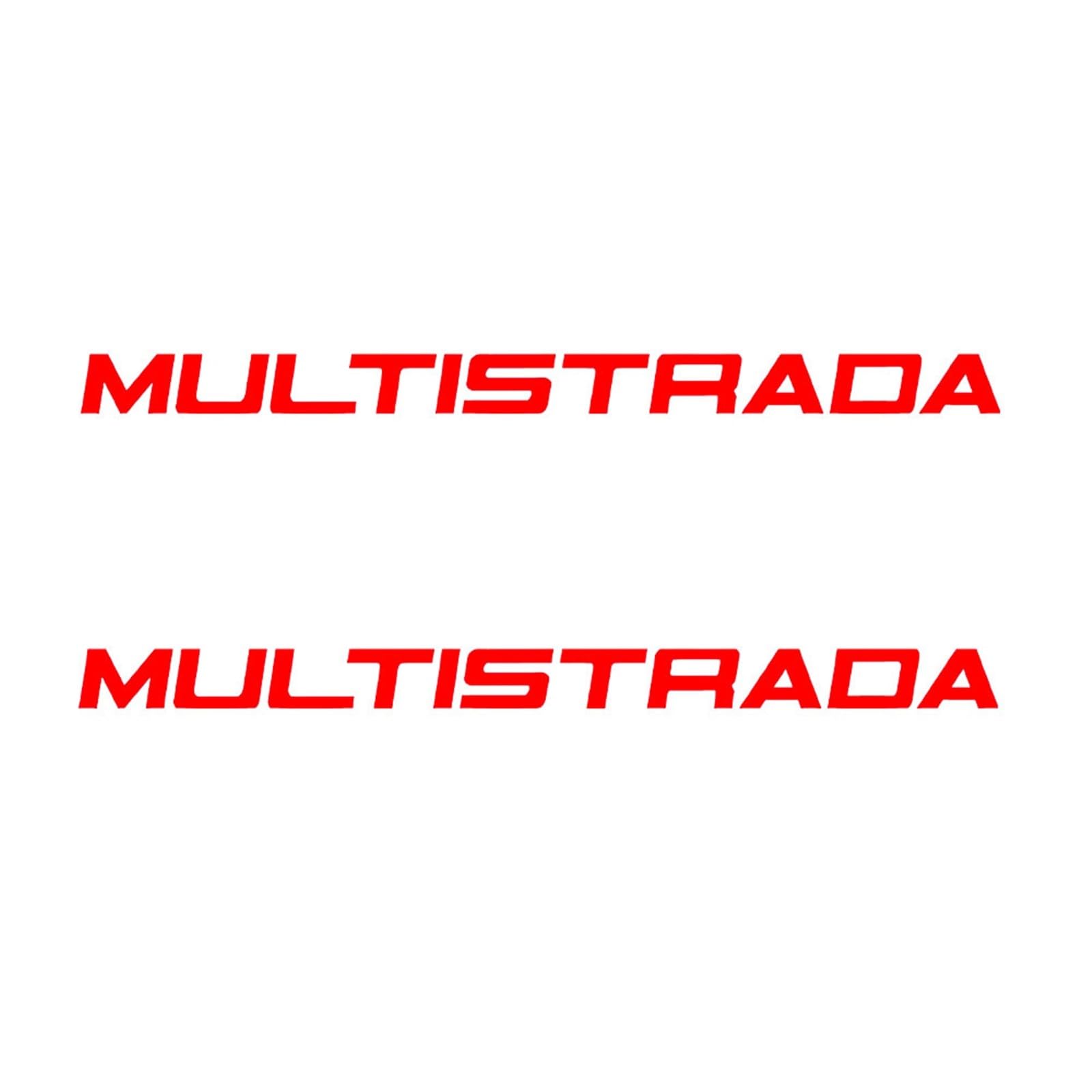 Cygglb Red Motorcycle Stickers Waterproof Decal For Ducati Multistrada V4/950/950S/1200/1200S/1260/1100/1000