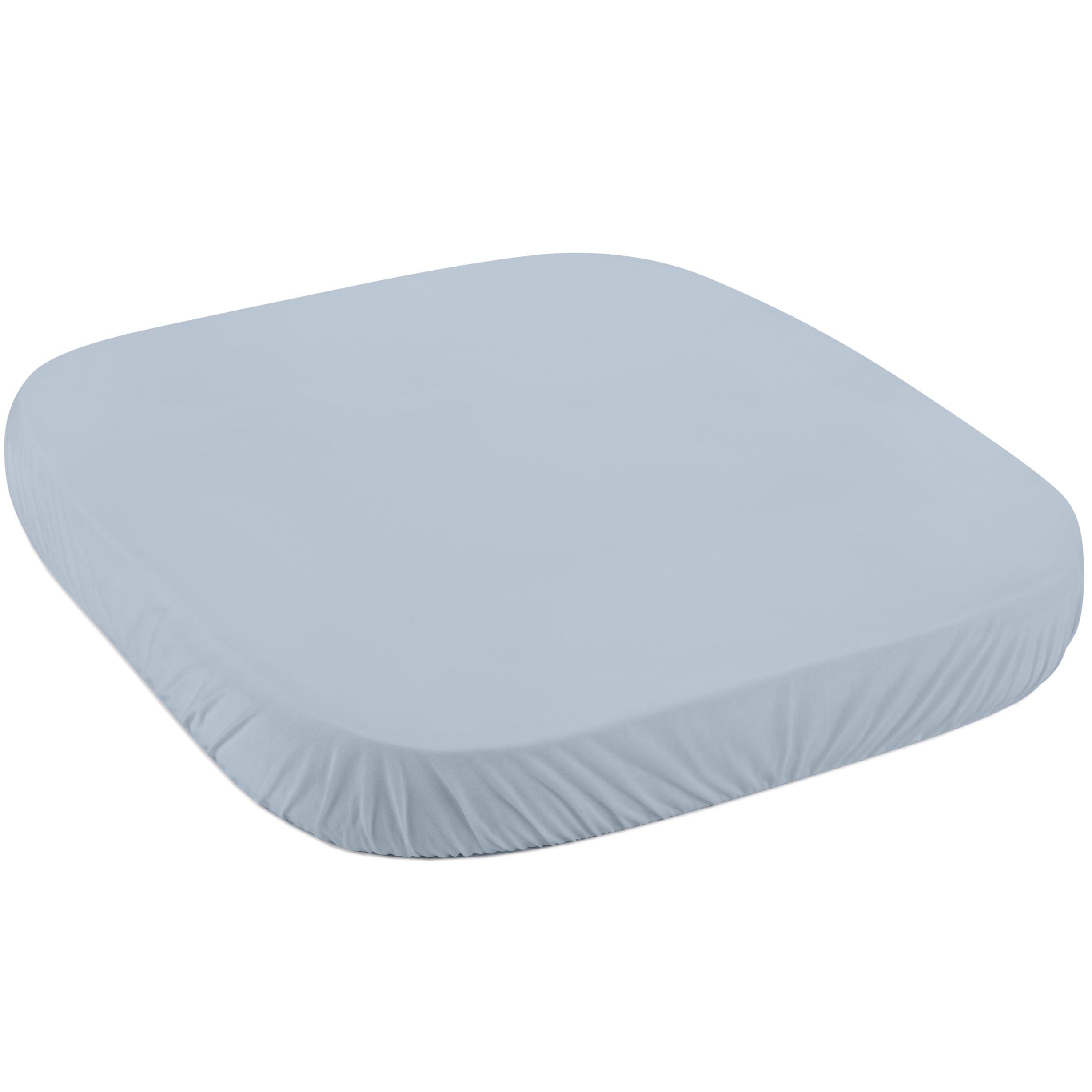Spannbetttuch klein, für Waldin Babybett 7in1 - Bettwäsche für Kinderbetten- Pflegeleichte, superweiche und strapazierfähige Baumwolle, Blau