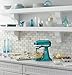 KitchenAid KSM155GBSA 5-Qt. Artisan Design Series with Glass Bowl - Sea Glass