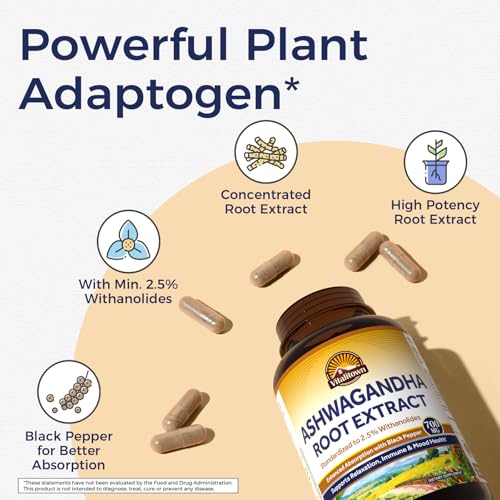 Vitalitown Ashwagandha Root Extract Capsules