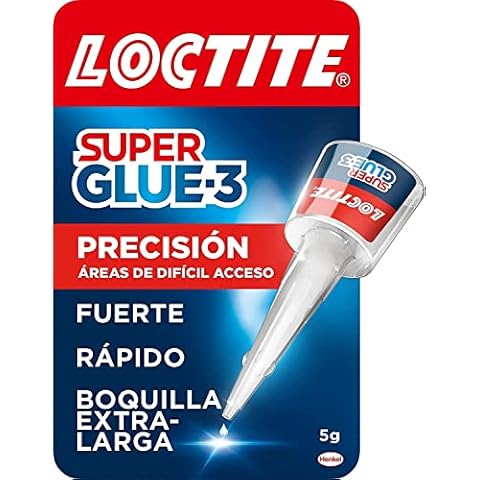 Loctite Super Glue-3 Precisión, pegamento transparente de máxima precisión, 1x5 g Cover