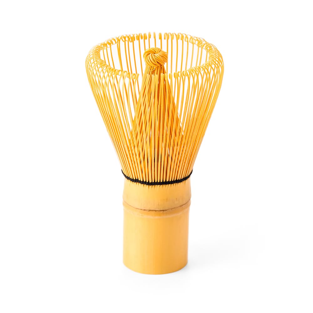 Handcrafted Traditional Bamboo Matcha Whisk, Authentic Japanese Chasen, 100 Prong