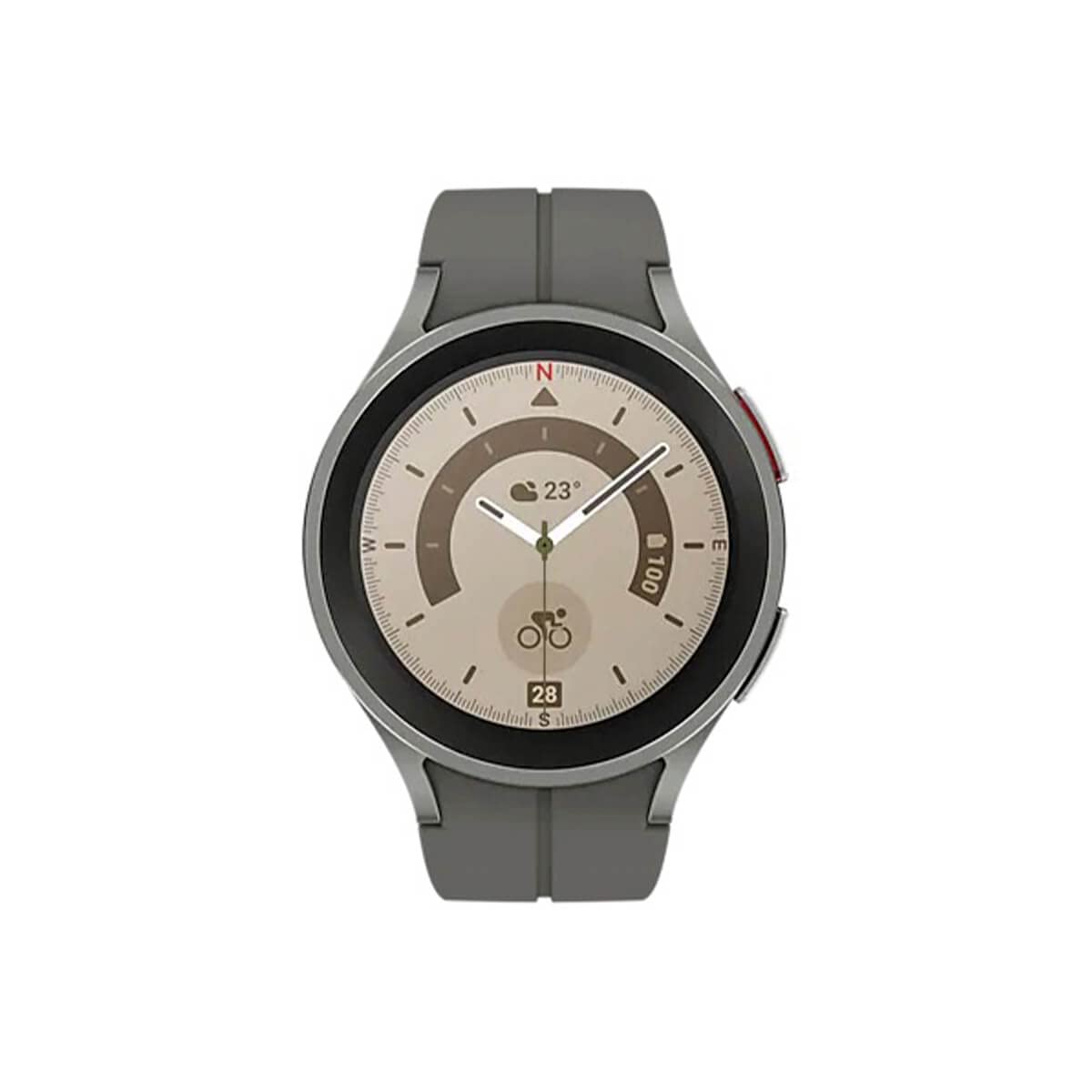 SMARTWATCH SAMSUNG GALAXY WATCH 5 PRO 45 MM SM R920 BLUETOOTH 1.4" SUPER AMOLED 16 GB GREY TITANIUM / GRIGIO (Ricondizionato)