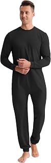 Anti Strip Clothing Adult Adaptive Back Zip Pajamas For Special Needs | Breathable cotton anti-strip bodysuit with back zipper, easy care for men with dementia or autism Sensory Jumpsuit