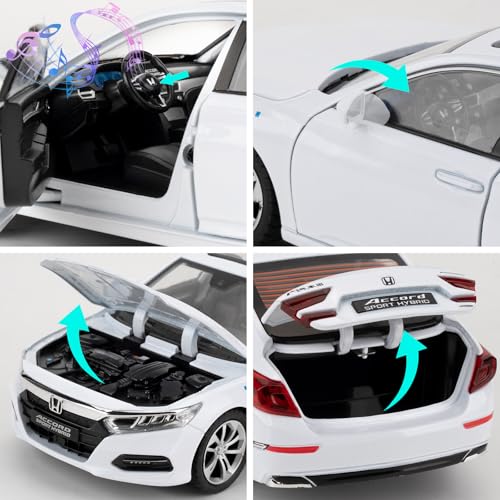 Auto de juguete WAKAKAC 1:24 Pull Back con luces y sonido miniatura 5