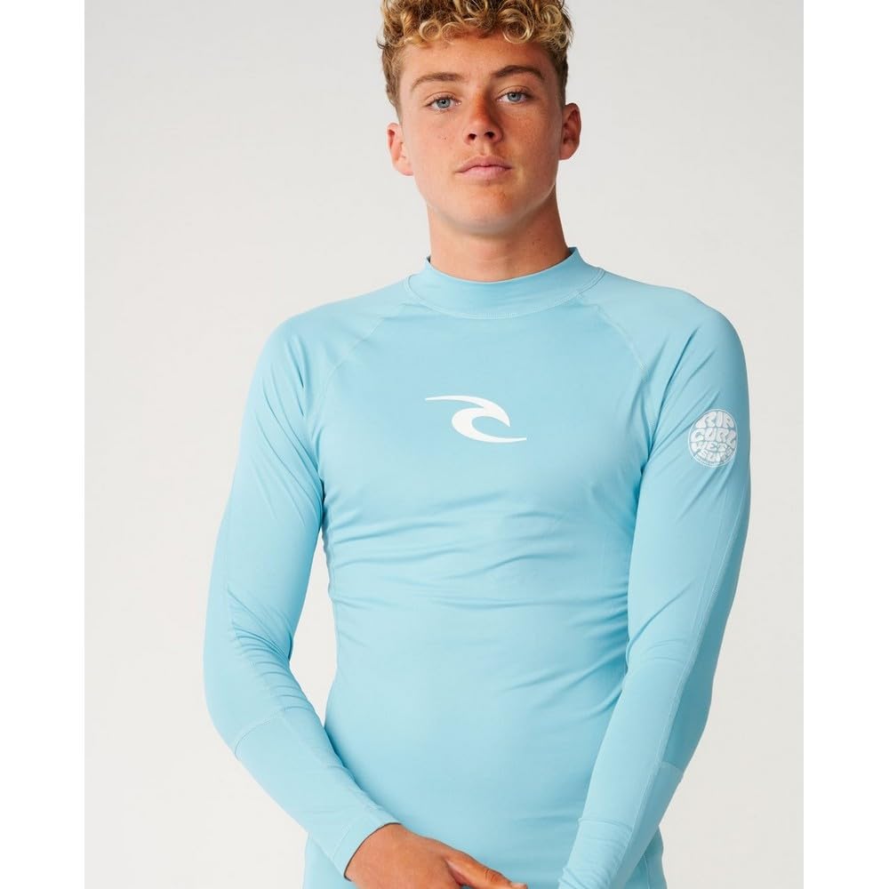 RIP CURL Rash Guard A Maniche Lunghe Waves UPF Perf XL