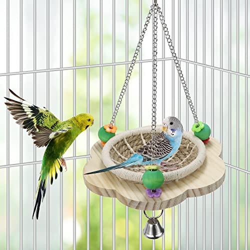 Wontee-Bird-Nest-Parrot-Breeding-Nest-Bed-Bird-Hanging-Swing-for-Budgies-Parakeets-Conures-Cockatiels-Caique-Senegal-Parrot-Hemp-Rope