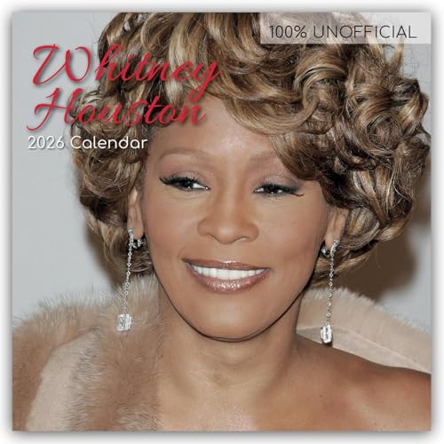 Whitney Houston 2026 - 16-Monatskalender: Original The Gifted Stationery Co. Ltd [Mehrsprachig] [Kalender]
