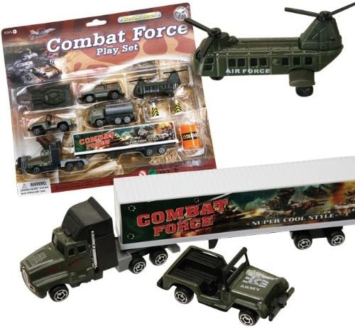 Combat Force Playset - Military Vehicles