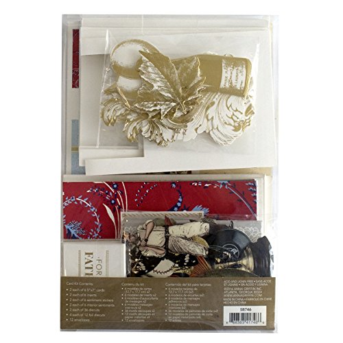 Anna Griffin My Hero Pop Card making Kit, 12.20"L x 7.88" W x 1.26"H, Multi