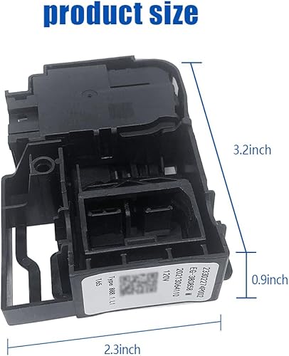 Miniatura 6 de NAJING Interruptor de bloqueo de tapa de lavadora WH01X27954 compatible con cerradura de puerta de lavadora de carga superior GE Hotpoint Reemplazo