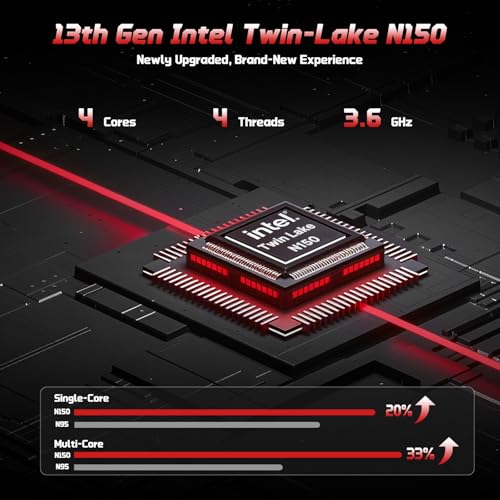 Image of NIMO 15.6 inch FHD Student Laptop, Intel N150 (4-Core) | 8GB RAM 256GB SSD, Backlit Keyboard, Fingerprint Unlock, 65W Type-C, 53Wh Battery, 2-Year Warranty for Home & School