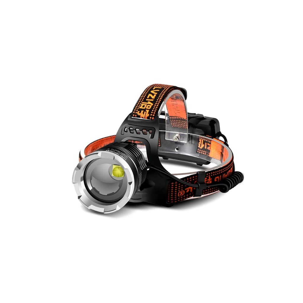 OYYMTE Headlamp Strong Light Rechargeable Head-Mounted Torch Miner's Lamp Household Fishing Special Long-Term Battery Life Outdoor