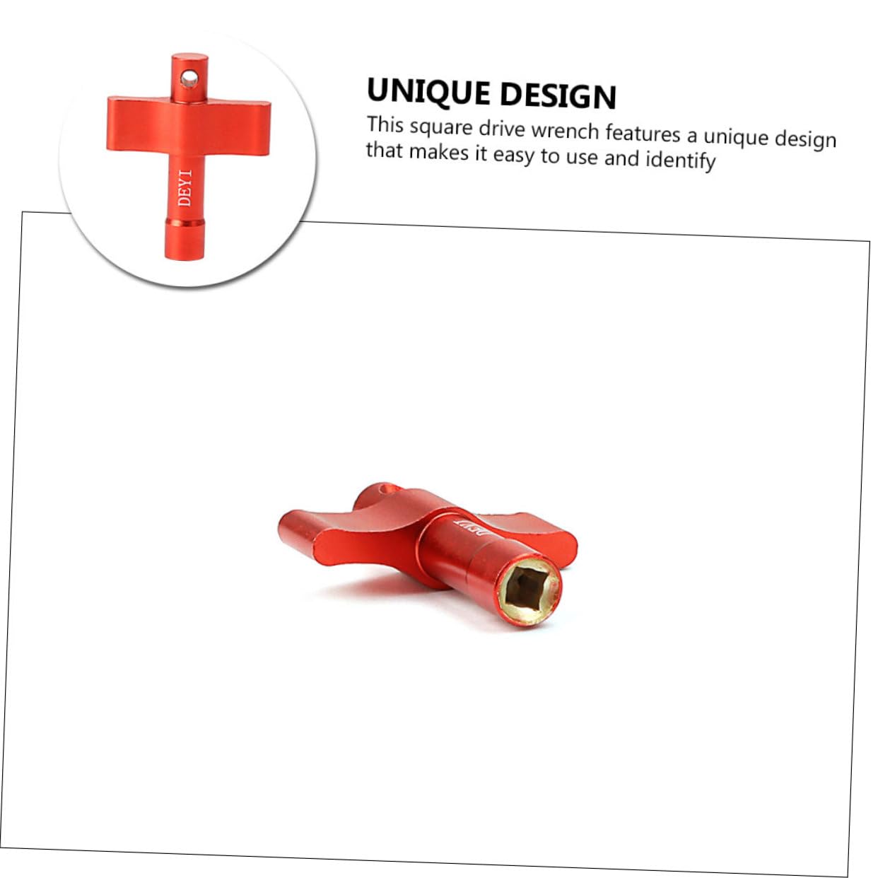 HOLIDYOYO Square Drive Drum Tuning Key t Handle Wrench for Snare Drum Accessories