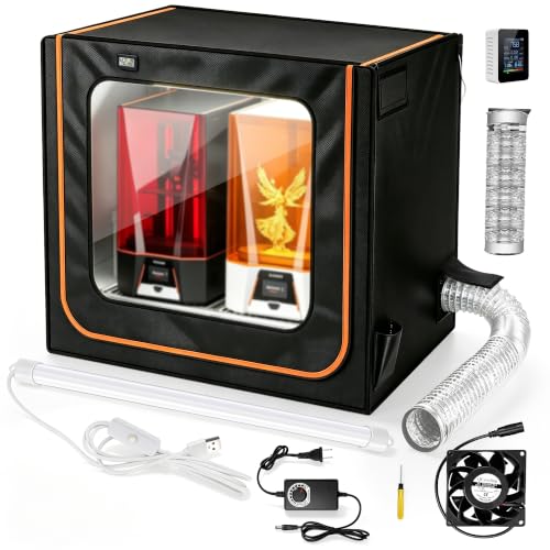 3D Printer Enclosure with Ventilation, 31×28×21 In...