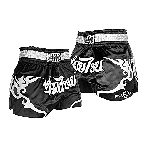 La mejor comparación de Ropa de Artes marciales disponible en línea para comprar. 41 FLUORY - Pantalones cortos de lucha Muay Thai, pantalones cortos de MMA para entrenamiento, jaula de lucha, lucha contra las artes marciales, pantalones cortos de kickboxing,...
