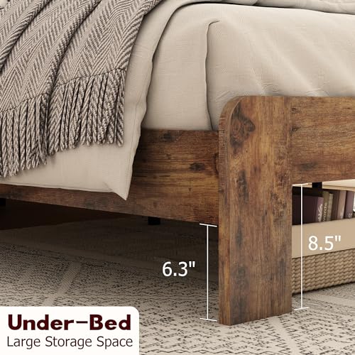 Samtra BED FRAME 361Q Queen Size Wooden Bed Frame thumb #5