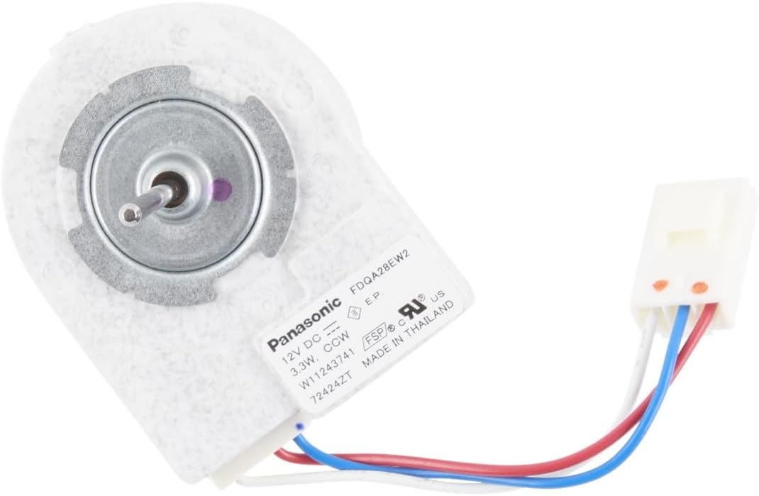 Whirlpool W11396715 Refrigerator Evaporator Fan Motor