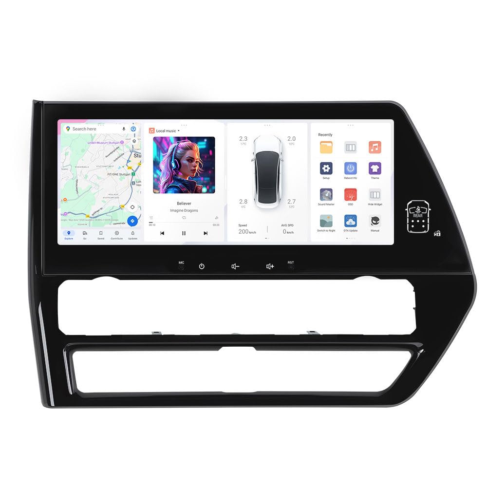 Amazon.com: DUDUAUTO DUDU7 12.3