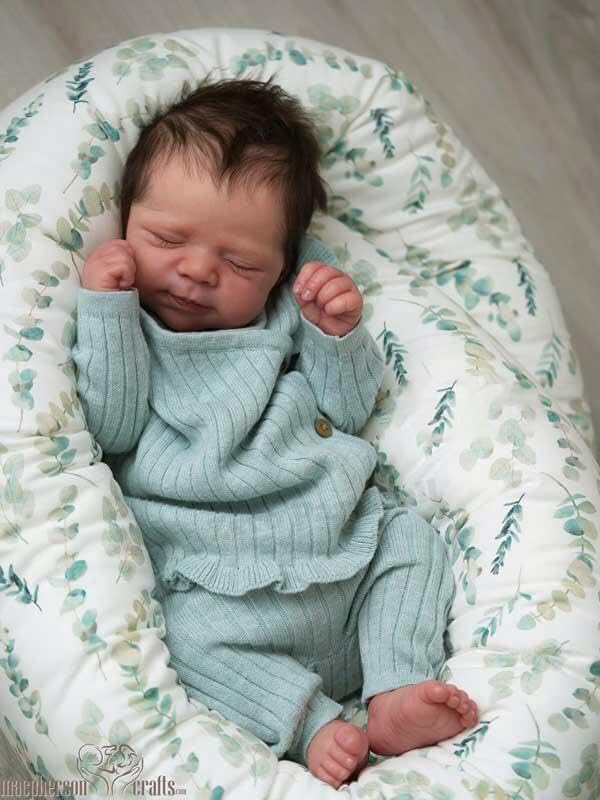 Reborn Baby Dolls Girls 45CM Realistic Baby Doll Real Silicone Babys Doll That Look Real Soft Cloth Body Life Size Reborn Dolls