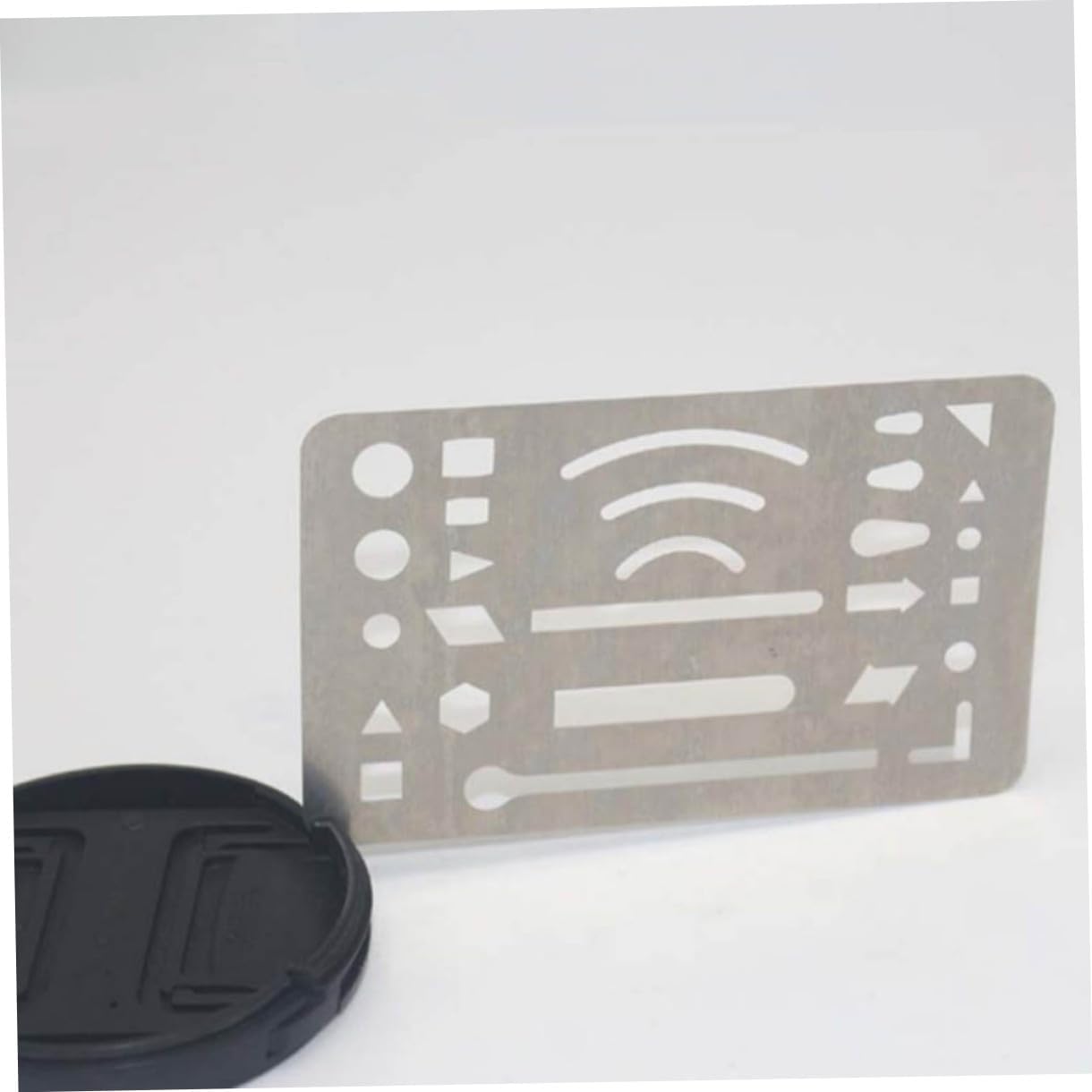 2sets Letter Shield Craft Drawing Erasing Tool Steel Erasing Shield Drafting Eraser 3pcs*2