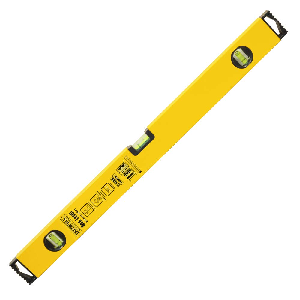 Faithfull Tools FAISLB600 60 cm 3 Vial Box Level - Blue