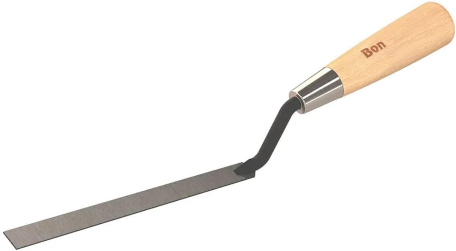 CARBON STEEL CAULKING TROWEL - FLEXIBLE - 1" WITH WOOD HANDLE
