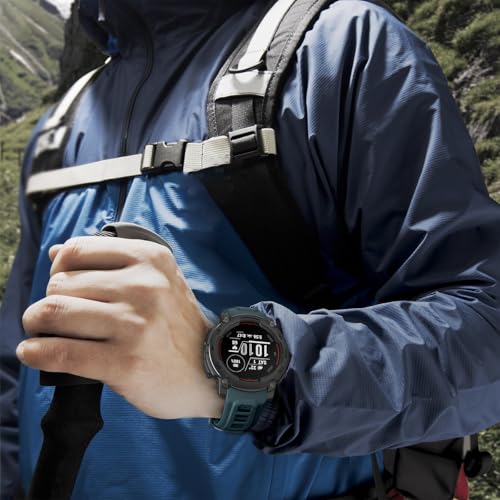 Correa Compatible Garmin Instinct E 45mm 22mm Silicona miniatura 6