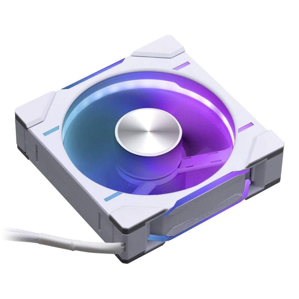 PHANTEKS D30 PWM Reverse Airflow D-RGB Lüfter - 120mm, bianco