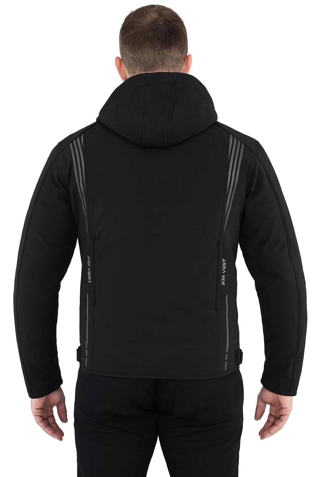 Motorrad Textiljacke Herren – Softshell Motorradjacke mit CE Protektoren, Winddicht & Wasserdicht, Atmungsaktiv Touring Bikerjacke