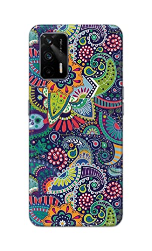 Image of Printed Hard Back Cover Case for Realme GT 5G Back Cover (Miraculous Patterns) -1803