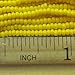 Seed Beads 10/0 Czech Opaque Yellow (one Hank Pack) Glass Preciosa