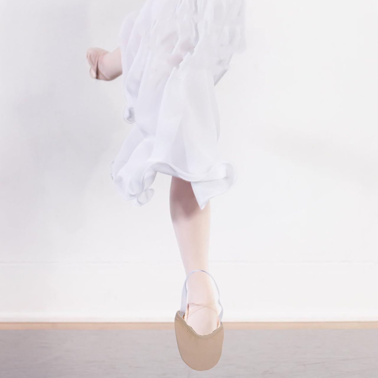 Calcetines Antideslizantes para Ballet y Yoga Suelo Talla S (30-32) Color de Piel