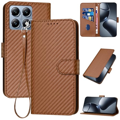 Gedurya Xiaomi 14T 用 ケース 手帳型 シャオミ14t スマホケース Xiaomi14T 手帳型ケース シャオミ 14t 携帯カバー 炭素繊維ブレイドスタイル 肌触り良い 指紋防止 マグネット開閉式 スタンド機能 全面保護 財布型 軽量