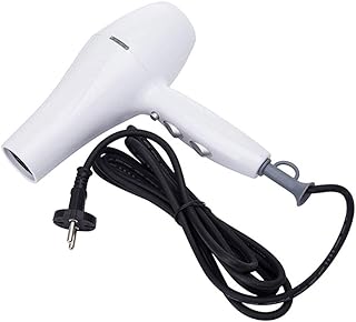 2000W Pro Hair Dryer with Nozzle, Ionic Professional Salon Blow Dryer Powerful AC Motor Fast Drying Hairdryer with Heat Sp...